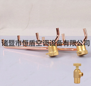 生產(chǎn)銷售四進(jìn)四出集水頭 恒盾牌集水頭 空調(diào)配件