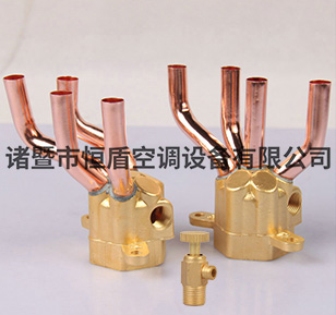 集水頭四進(jìn)四出 恒盾盤管表冷器集水頭